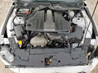 2019 Ford Mustang GT with VIN 1FA6P8CFXK5156823, listed as a Copart auction lot 64092215 with 29,224 mi miles and Salvage title. Bid and sale history available at DreamBid. Image 11.