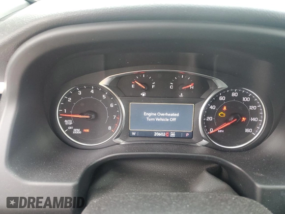 2023 GMC Acadia SLT with VIN 1GKKNULSXPZ236213, listed as a Copart auction lot 44957905 with 20,602 mi miles and Salvage Title. Bid and sale history available at DreamBid. Image 9.