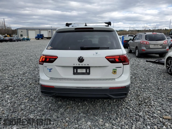 2022 Volkswagen Tiguan SE с VIN 3VV2B7AX4NM150237, выставлен на аукционе Copart как лот 52554015 с пробегом 39 654 миль миль и Списание • Salvage title. История ставок и продаж доступна на DreamBid. Изображение 6.