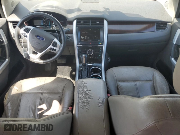 2013 Ford Edge Limited with VIN 2FMDK3KC6DBE07874, listed as a Copart auction lot 62409265 with 171,978 mi miles and Salvage title. Bid and sale history available at DreamBid. Image 8.