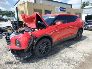 2022 Chevrolet Blazer LT с VIN 3GNKBCR42NS126975, выставлен на аукционе Copart как лот 62100955 с пробегом 23 791 миль миль и Чистый • Clean title. История ставок и продаж доступна на DreamBid. Изображение 1.