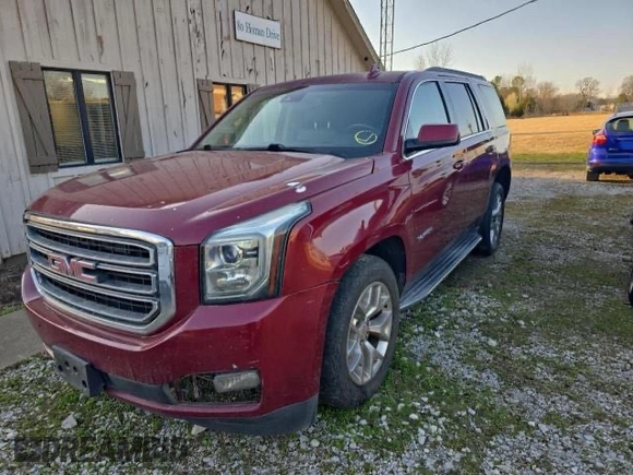 2016 GMC Yukon SLT with VIN 1GKS1BKC4GR346877, listed as a Copart auction lot 54334705 with 131,696 mi miles and Salvage Title. Bid and sale history available at carsss.com. Image 2.