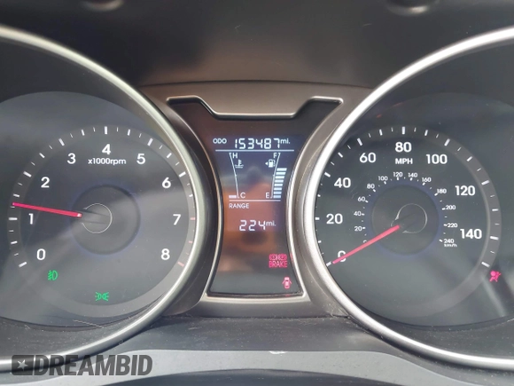 2012 Hyundai Veloster w/Gray Int with VIN KMHTC6AD6CU082432, listed as a IAAI auction lot 42121082 with 153,487 mi miles and . Bid and sale history available at DreamBid. Image 7.