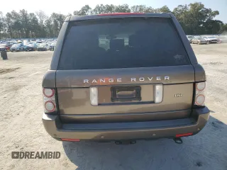 2010 Land Rover Range Rover HSE Lux with VIN SALMF1D45AA315304, listed as a Copart auction lot 43521425 with 70,913 mi miles and Salvage title. Bid and sale history available at DreamBid. Image 6.