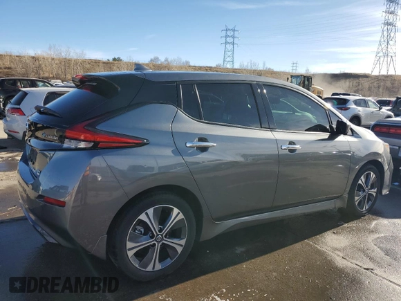 2020 Nissan LEAF SV Plus with VIN 1N4BZ1CP6LC301572, listed as a Copart auction lot 85674154 with 74,206 mi miles and Clean Title. Bid and sale history available at DreamBid. Image 3.