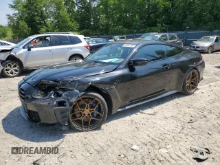 2022 BMW M4 Competition xDrive with VIN WBS43AZ02NCH67299, listed as a Copart auction lot 58264194 with 19,176 mi miles and Salvage Title. Bid and sale history available at carsss.com. Image 1.
