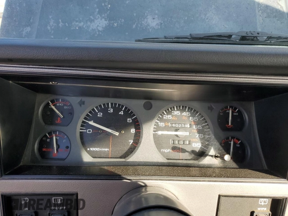1992 Jeep Cherokee with VIN 1J4FJ58S7NL136135, listed as a Copart auction lot 86016134 with 160,259 mi miles and Clean title. Bid and sale history available at DreamBid. Image 9.