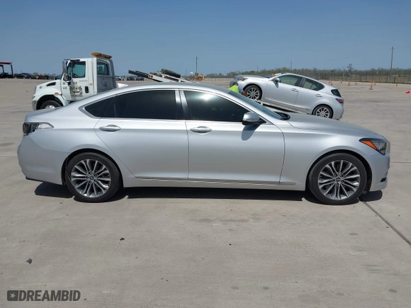 2016 Hyundai Genesis 3.8L with VIN KMHGN4JE5GU113233, listed as a IAAI auction lot 41852980 with 67,006 mi miles. Bid and sale history available at carsss.com. Image 13.