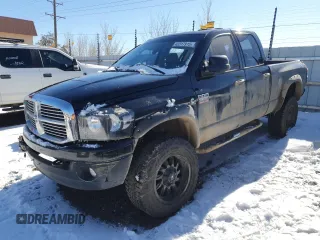2008 Dodge 2500 Laramie with VIN 3D7KS28A18G229084, listed as a Copart auction lot 42317915 with 154,968 mi miles and Salvage title. Bid and sale history available at DreamBid. Image 1.