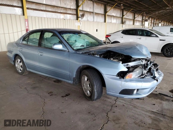 2003 Mitsubishi Galant ES z VIN 4A3AA46G53E216251, wystawiony jako Copart lot #82654014 z przebiegiem 199 493 mil mil oraz Szkoda całkowita • Salvage title. Historia ofert i sprzedaży dostępna na DreamBid. Obrazek 4.