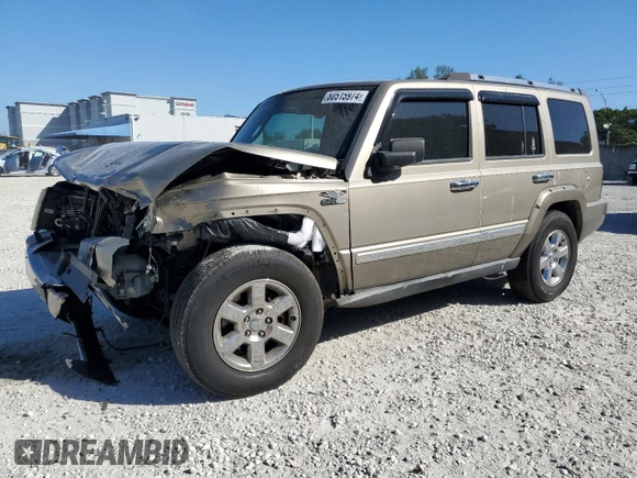 2006 Jeep Commander Limited с VIN 1J8HH58N76C179551, выставлен на аукционе Copart как лот 80515974 с пробегом 214 846 миль миль и Списание • Salvage title. История ставок и продаж доступна на DreamBid. Изображение 1.