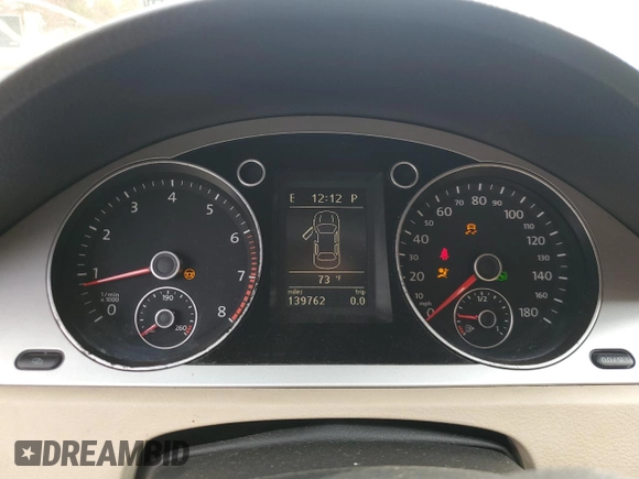 2009 Volkswagen CC Sport with VIN WVWML73C89E539781, listed as a Copart auction lot 78185644 with 139,762 mi miles and Clean Title. Bid and sale history available at DreamBid. Image 9.