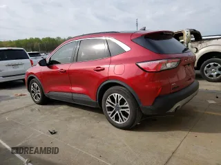 2021 Ford Escape SEL с VIN 1FMCU0H68MUA69412, выставлен на аукционе Copart как лот 53372855 с пробегом 24 128 миль миль и Списание • Salvage title. История ставок и продаж доступна на DreamBid. Изображение 2.