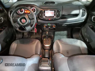 2014 FIAT 500L Lounge with VIN ZFBCFACH7EZ022649, listed as a Copart auction lot 87947995 with 40,969 mi miles and Salvage Title. Bid and sale history available at DreamBid. Image 8.