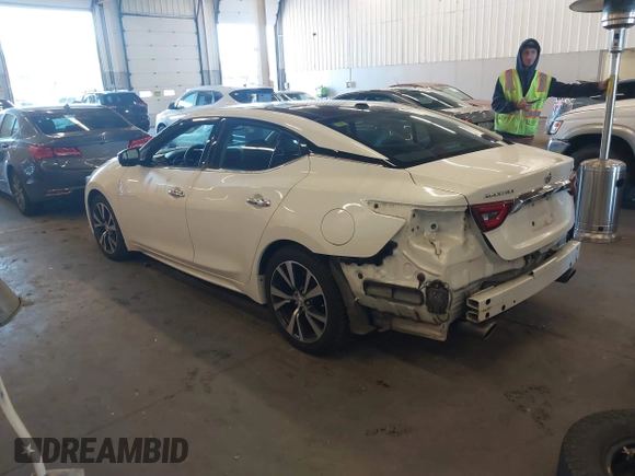 2017 Nissan Maxima SV with VIN 1N4AA6AP7HC434741, listed as a IAAI auction lot 40810102 with 80,187 mi miles and . Bid and sale history available at DreamBid. Image 3.