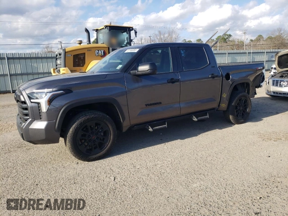 2023 Toyota Tundra SR5 with VIN 5TFLA5DB6PX105842, listed as a Copart auction lot 44166955 with 20,555 mi miles and Salvage title. Bid and sale history available at DreamBid. Image 1.