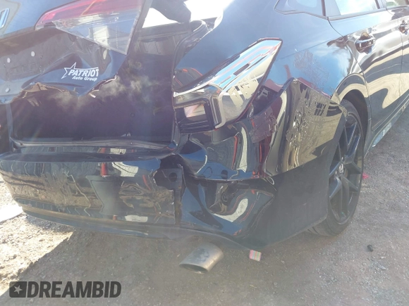 2024 Honda Civic Sport with VIN 2HGFE2F53RH507866, listed as a IAAI auction lot 41240327 with 33,260 mi miles and . Bid and sale history available at DreamBid. Image 6.