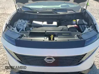 2025 Nissan Murano Platinum with VIN 5N1AZ3DT8SC124725, listed as a Copart auction lot 70343545 with 2,103 mi miles and Salvage title. Bid and sale history available at DreamBid. Image 14.