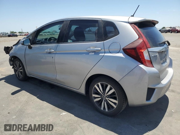 2017 Honda Fit EX with VIN JHMGK5H79HS001542, listed as a Copart auction lot 58732445 with 117,936 mi miles and Salvage title. Bid and sale history available at DreamBid. Image 2.
