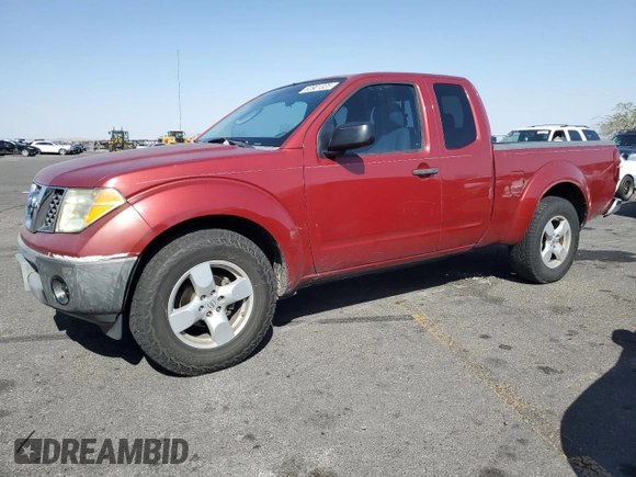 2006 Nissan Frontier XE with VIN 1N6BD06T76C453552, listed as a Copart auction lot 62901325 with 180,576 mi miles and Salvage title. Bid and sale history available at DreamBid. Image 1.