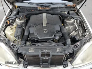 2001 Mercedes-Benz S-Class with VIN WDBNG75J11A191756, listed as a Copart auction lot 86551024 with 0 mi miles and Clean Title. Bid and sale history available at carsss.com. Image 11.