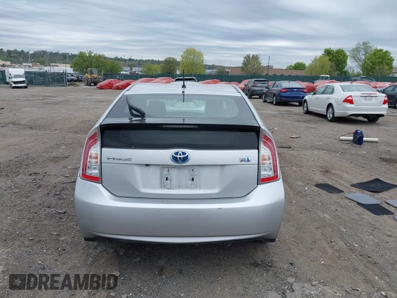2015 Toyota Prius Four with VIN JTDKN3DU8F0426360, listed as a IAAI auction lot 42081419 with 147,748 mi miles. Bid and sale history available at carsss.com. Image 16.