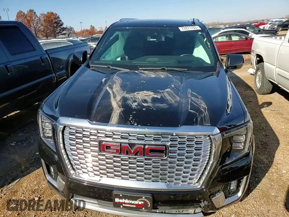 2021 GMC Yukon XL Denali with VIN 1GKS2JKL8MR448914, listed as a Copart auction lot 77871723 with 0 mi miles and Salvage Title. Bid and sale history available at carsss.com. Image 12.