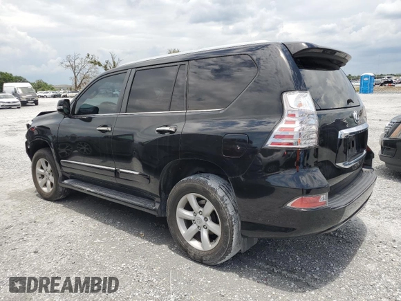 2015 Lexus GX 460 with VIN JTJBM7FX6F5096493, listed as a Copart auction lot 62163955 with 162,150 mi miles and Salvage title. Bid and sale history available at DreamBid. Image 2.