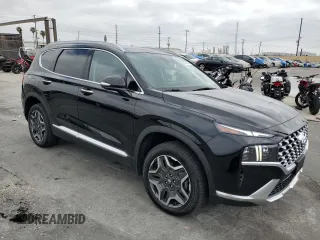 2023 Hyundai Santa Fe Limited z VIN KM8S7DA25PU069566, wystawiony jako Copart lot #55275305 z przebiegiem 15 468 mil mil oraz Szkoda całkowita • Salvage title. Historia ofert i sprzedaży dostępna na DreamBid. Obrazek 4.