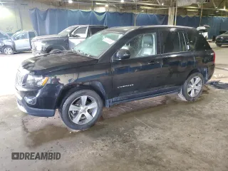 2016 Jeep Compass High Altitude Edition with VIN 1C4NJDEB1GD708457, listed as a Copart auction lot 53028065 with 67,549 mi miles and Salvage Title. Bid and sale history available at carsss.com. Image 1.