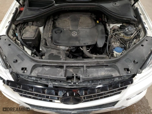 2012 Mercedes-Benz M-Class ML 350 with VIN 4JGDA5HB0CA022804, listed as a Copart auction lot 45549125 with 247,174 mi miles and Salvage Title. Bid and sale history available at carsss.com. Image 12.