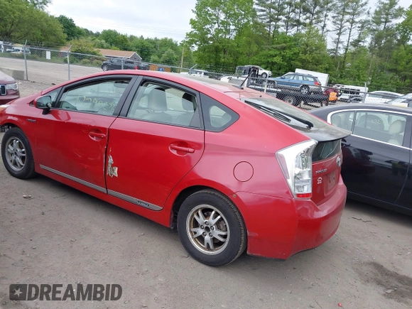 2010 Toyota Prius II z VIN JTDKN3DU9A0171937, wystawiony jako IAAI lot #42299256 z przebiegiem 358 826 mil mil oraz . Historia ofert i sprzedaży dostępna na DreamBid. Obrazek 3.