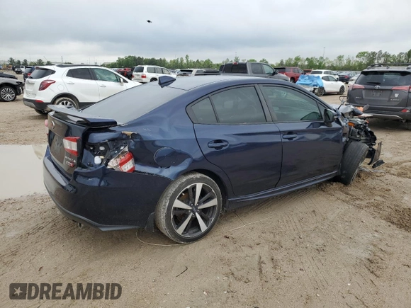 2019 Subaru Impreza Special Sports with VIN 4S3GKAJ66K3616918, listed as a Copart auction lot 51053305 with 81,650 mi miles and Salvage title. Bid and sale history available at DreamBid. Image 3.