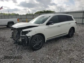 2020 Infiniti QX60 Luxe with VIN 5N1DL0MM6LC528601, listed as a Copart auction lot 49480335 with 63,901 mi miles and Salvage title. Bid and sale history available at DreamBid. Image 1.