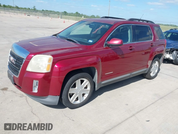 2010 GMC Terrain SLE-2 with VIN 2CTALDEW6A6353274, listed as a IAAI auction lot 42044569 with 200,413 mi miles. Bid and sale history available at carsss.com. Image 2.