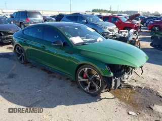 2019 Audi RS 5 Sportback z VIN WUABWCF54KA904316, wystawiony jako IAAI lot #41205564 z przebiegiem 36 727 mil mil oraz . Historia ofert i sprzedaży dostępna na DreamBid. Obrazek 1.