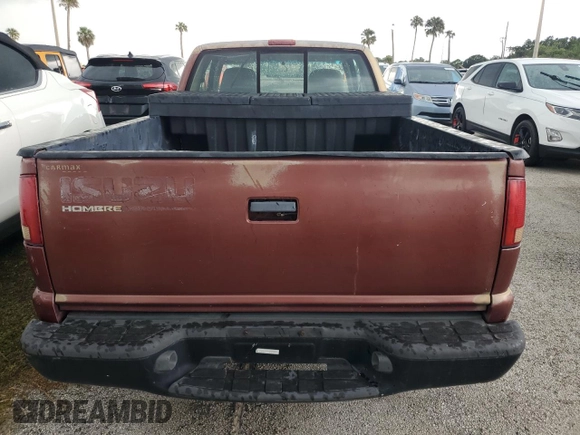 1998 Isuzu Hombre z VIN 1GGCS19X0W8650520, wystawiony jako Copart lot #73962444 z przebiegiem Nie podano mil oraz Szkoda całkowita • Salvage title. Historia ofert i sprzedaży dostępna na DreamBid. Obrazek 6.