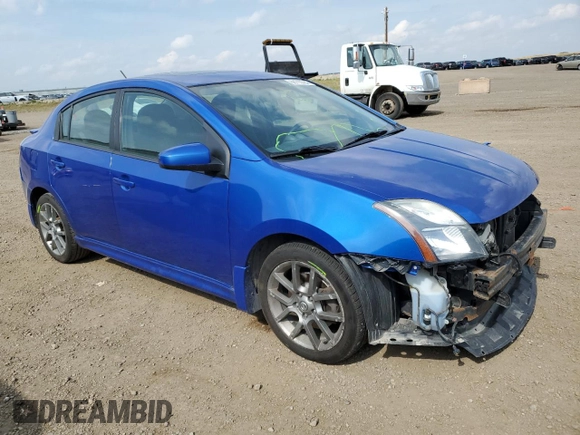 2012 Nissan Sentra SE-R with VIN 3N1BB6AP8CL713921, listed as a Copart auction lot 68710784 with 131,516 mi miles and Salvage Title. Bid and sale history available at DreamBid. Image 4.