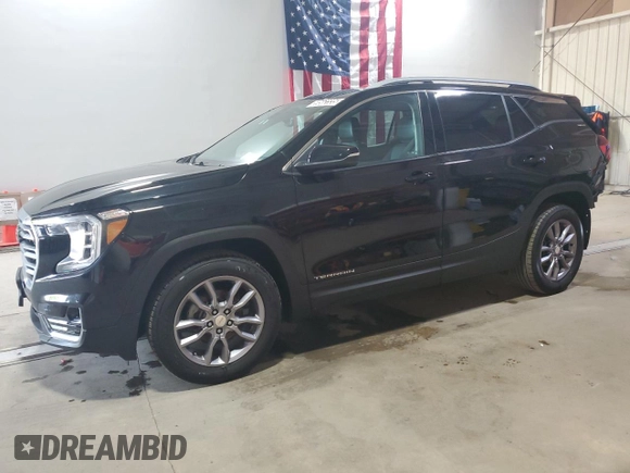 2023 GMC Terrain SLT with VIN 3GKALVEG8PL168551, listed as a Copart auction lot 59562335 with 52,936 mi miles and Clean title. Bid and sale history available at DreamBid. Image 1.