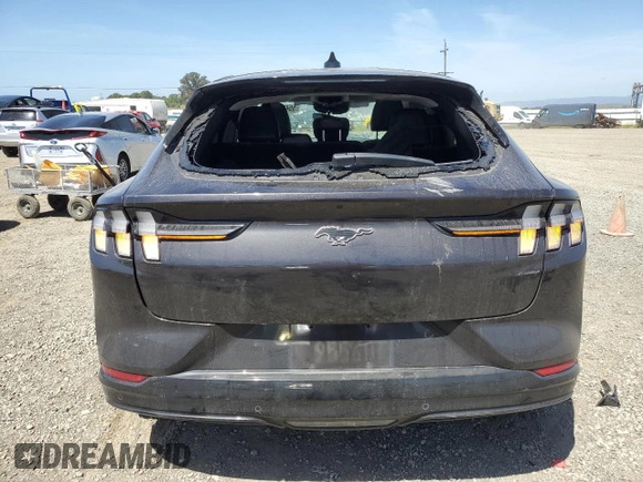 2022 Ford Mustang Mach-E Premium with VIN 3FMTK3R7XNMA30762, listed as a Copart auction lot 55403755 with Not provided miles and Salvage title. Bid and sale history available at DreamBid. Image 6.