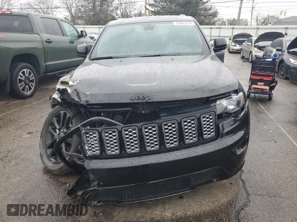 2022 Jeep Grand Cherokee WK Laredo X with VIN 1C4RJFAG6NC116294, listed as a Copart auction lot 83883234 with 35,497 mi miles and Salvage Title. Bid and sale history available at carsss.com. Image 5.