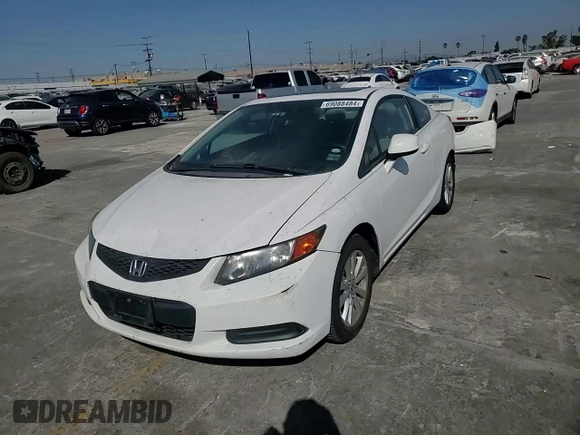 2012 Honda Civic Cpe EX with VIN 2HGFG3B81CH531798, listed as a Copart auction lot 69088484 with 118,301 mi miles and Salvage Title. Bid and sale history available at carsss.com. Image 10.