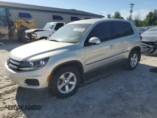 2013 Volkswagen Tiguan S with VIN WVGAV3AX4DW561688, listed as a Copart auction lot 63202505 with 108,038 mi miles and Clean title. Bid and sale history available at DreamBid. Image 1.