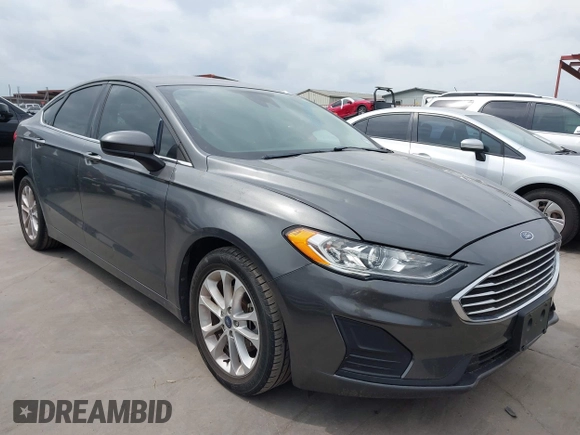 2020 Ford Fusion SE with VIN 3FA6P0HDXLR188646, listed as a IAAI auction lot 42129881 with 85,014 mi miles and . Bid and sale history available at DreamBid. Image 1.