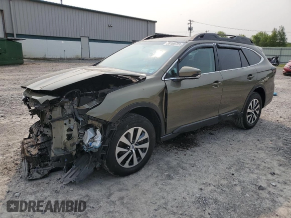 2022 Subaru Outback Premium z VIN 4S4BTADC4N3166775, wystawiony jako Copart lot #59100735 z przebiegiem 42 155 mil mil oraz Szkoda całkowita • Salvage title. Historia ofert i sprzedaży dostępna na DreamBid. Obrazek 1.