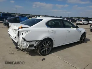 2017 Lexus GS with VIN JTHBZ1BL3HA008044, listed as a Copart auction lot 77514024 with 57,048 mi miles and Salvage Title. Bid and sale history available at carsss.com. Image 3.