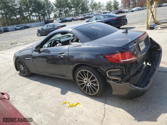 2020 Mercedes-Benz SLC with VIN WDDPK3JA1LF167573, listed as a Copart auction lot 52116765 with 0 mi miles and Salvage Title. Bid and sale history available at carsss.com. Image 2.