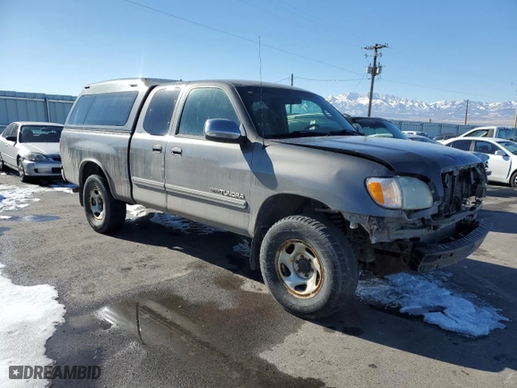 2003 Toyota Tundra SR5 with VIN 5TBBN44123S397032, listed as a Copart auction lot 42637325 with 234,042 mi miles and Salvage Title. Bid and sale history available at carsss.com. Image 4.