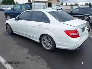 2012 Mercedes-Benz C 300 Sport with VIN WDDGF8BB3CR212908, listed as a IAAI auction lot 41831269 with 152,346 mi miles and . Bid and sale history available at DreamBid. Image 3.