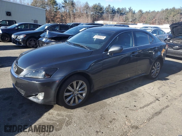 2006 Lexus IS 250 with VIN JTHCK262962006449, listed as a Copart auction lot 41628325 with 193,645 mi miles and Salvage Title. Bid and sale history available at DreamBid. Image 1.